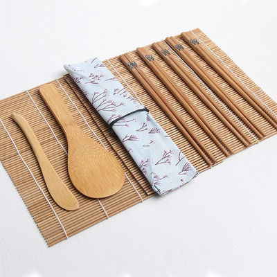 Kitchen Tool Sushi Rolling Mats ,  DIY Bamboo Sushi Kit Set For Beginner