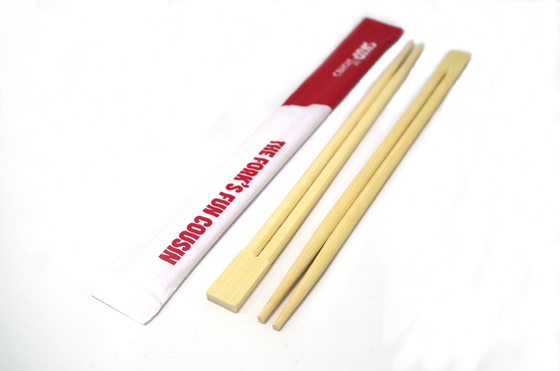 Factory Manufacturers Sales Biodegradable Disposable Twin Bamboo Chopsticks