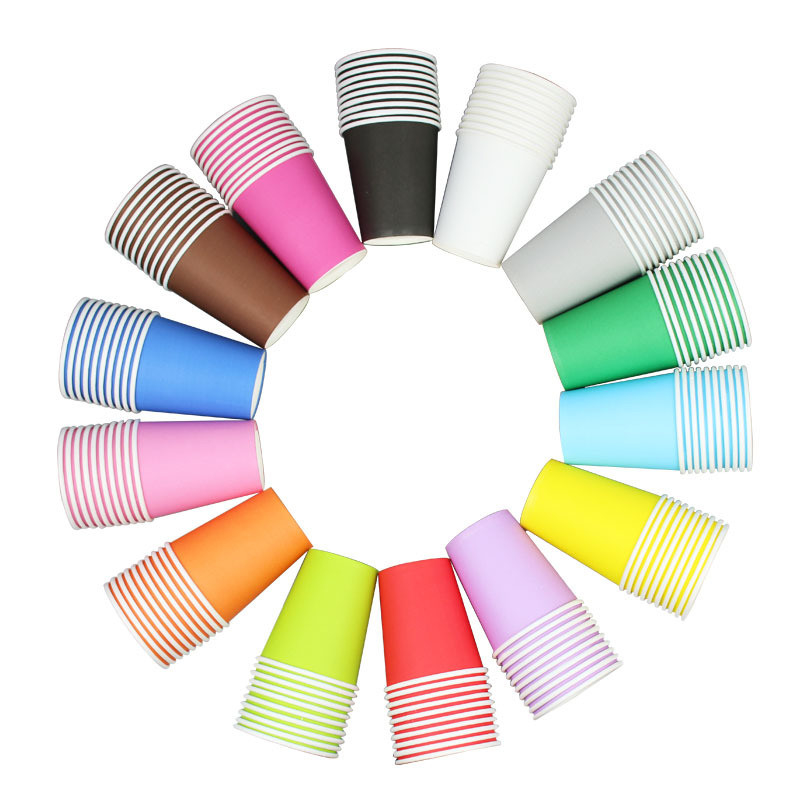 10OZ Double Wall Paper Cup With Custom Brand Logo Eco-Friendly