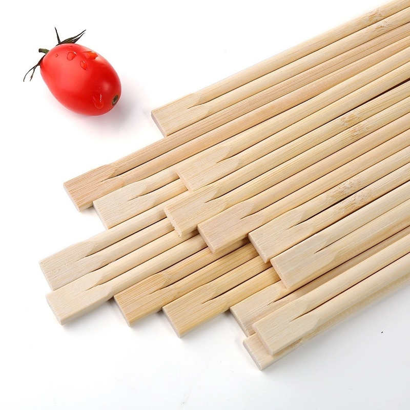 Custom Disposable Bamboo Chopsticks Natural Color A AB Grade for Restaurant