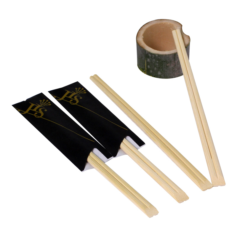 Engraved Disposable Bamboo Chopsticks with Customized Packing and High Temperature Sterilization