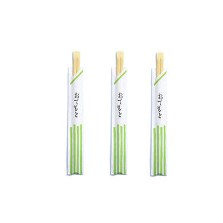 100% Natural Moso Bamboo Chopsticks with High Temperature Sterilization and Custom Logo Disposable Japanese Chopsticks