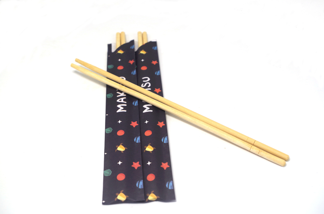 UV Treated Disposable Bamboo Chopsticks 9" Sleeve Separated
