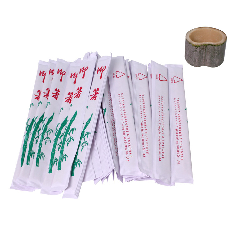 Sushi Shop Using Twin Type Disposable Bamboo Chopsticks