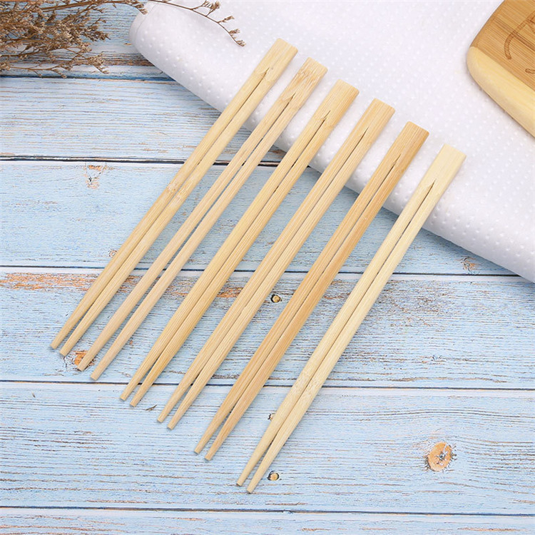 Eco Friendly Wrapped Carryout Disposable Bamboo Chopsticks