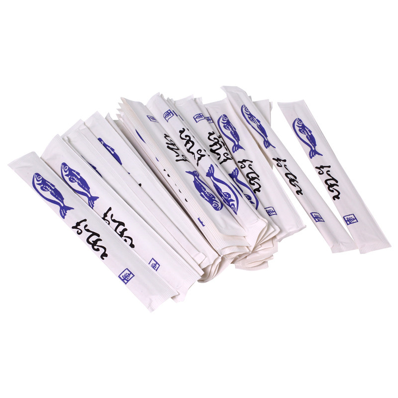 23cm custom logo disposable bamboo chopsticks wholesale