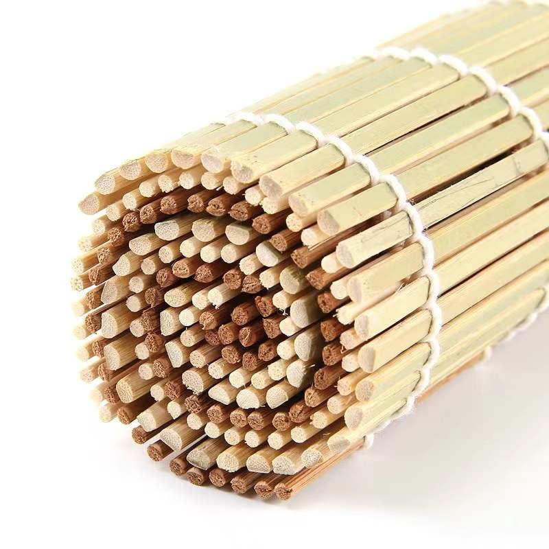 Natural Color Bamboo Sushi Rolling Mat 24cmx24cm / 27cmx27cm
